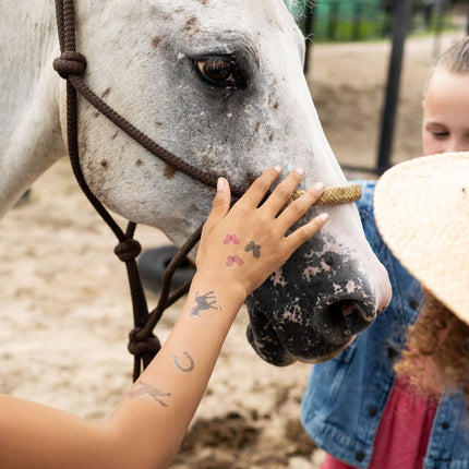 Feestbazaar Paard Nep Tattoos Happy Horses (25st)