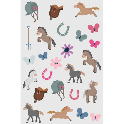 Feestbazaar Paard Nep Tattoos Happy Horses (25st)