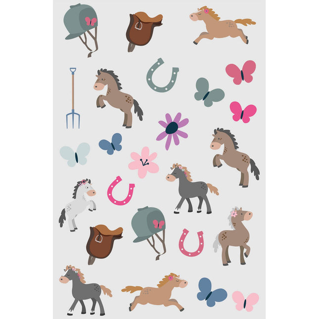 Feestbazaar Paard Nep Tattoos Happy Horses (25st)
