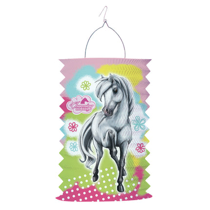 Feestbazaar Paarden Lampion 28cm