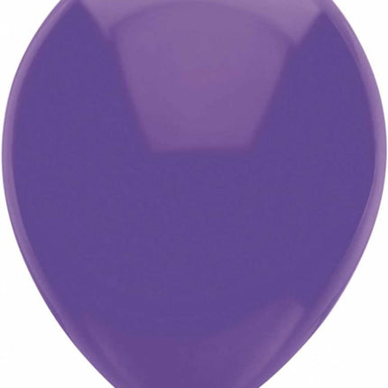Feestbazaar Paarse  ballonnen 30cm 12 stuks