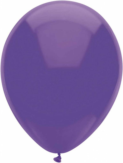 Feestbazaar Paarse  ballonnen 30cm 12 stuks
