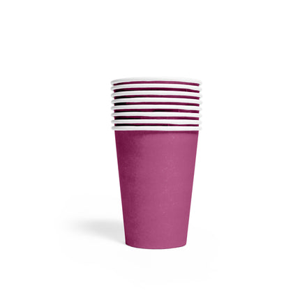Feestbazaar Paarse Bekertjes 210ml (8st)