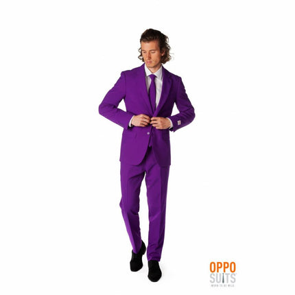 Feestbazaar Paarse maatpak Purple Prince