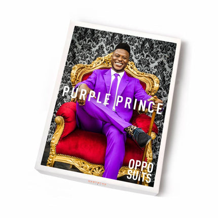 Feestbazaar Paarse maatpak Purple Prince