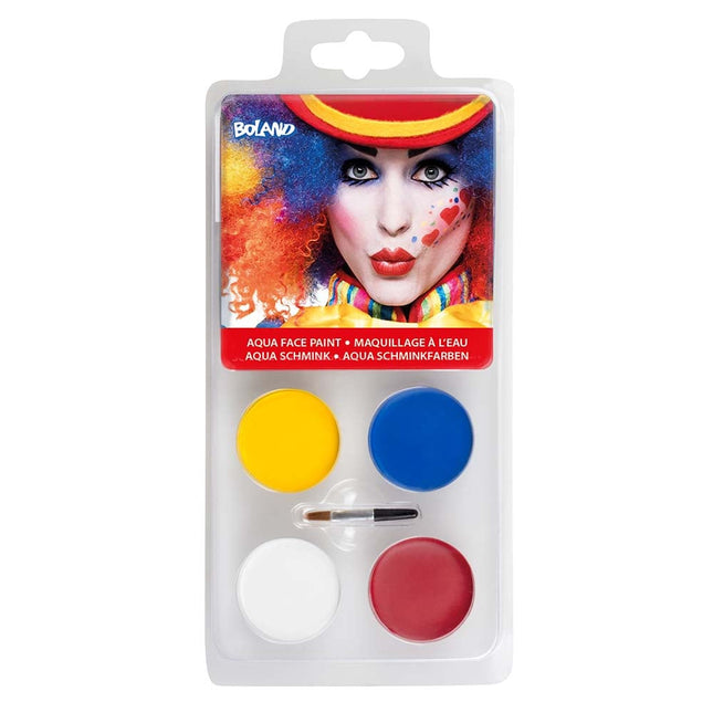 Feestbazaar Palet Clown Schmink