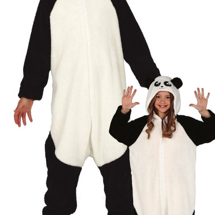 Feestbazaar Panda Onesie Kind