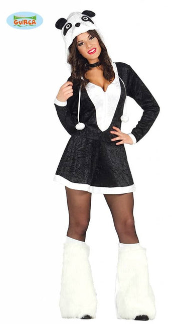 Feestbazaar Panda pakje vrouw