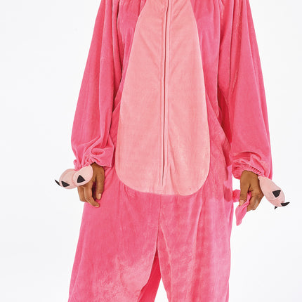 Feestbazaar Panterkostuum Pink Panther Onesie