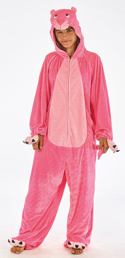 Feestbazaar Panterkostuum Pink Panther Onesie