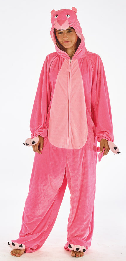 Feestbazaar Panterkostuum Pink Panther Onesie