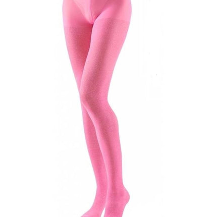 Feestbazaar Panty 40den glitter roze