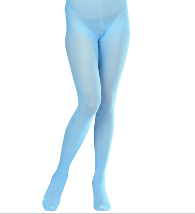 Feestbazaar Panty azuurblauw