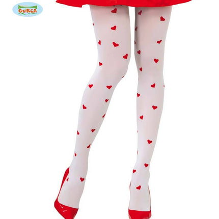 Feestbazaar Panty hartjes