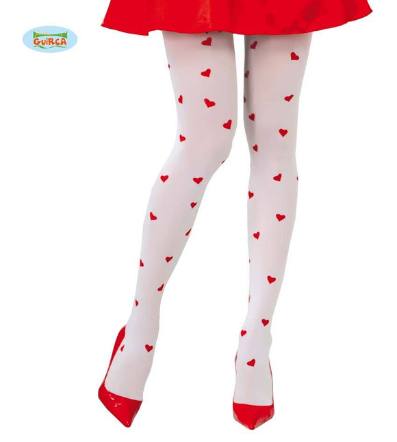 Feestbazaar Panty hartjes