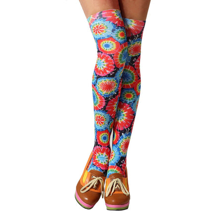 Feestbazaar Panty Hippie Multicolor 60's