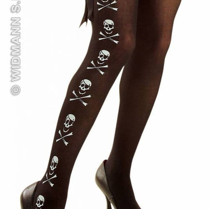 Feestbazaar Panty Lady pirate doodskop