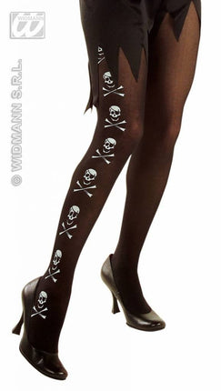 Feestbazaar Panty Lady pirate doodskop