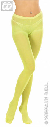 Feestbazaar Panty neon kleur