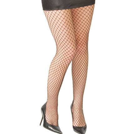 Feestbazaar Panty visnet zwart