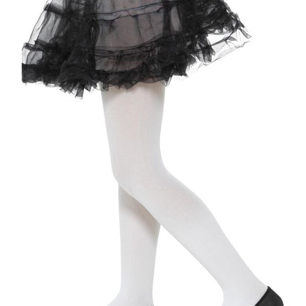 Feestbazaar Panty Wit Kind