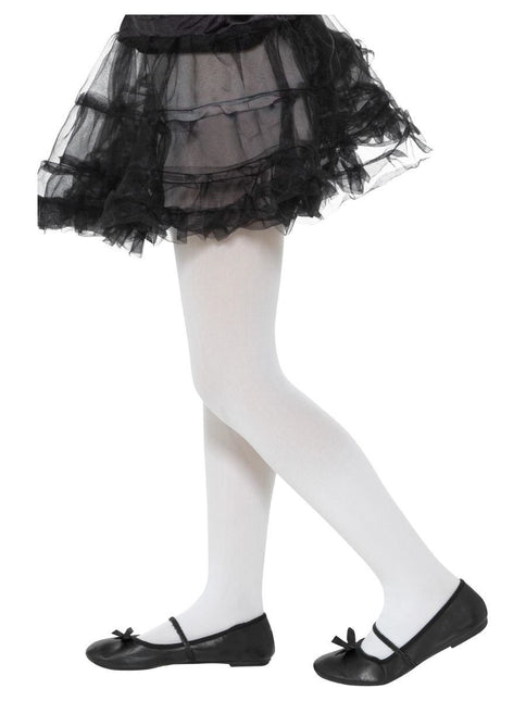 Feestbazaar Panty Wit Kind