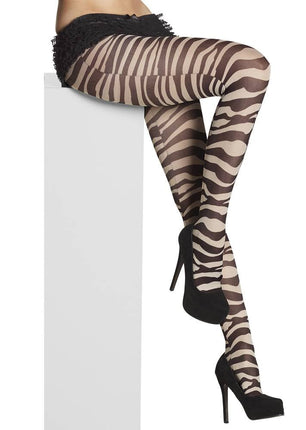Feestbazaar Panty zebra