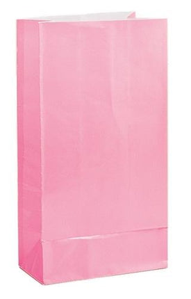 Feestbazaar Papieren Giftbags Pink (12st)
