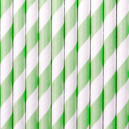Feestbazaar Papieren rietjes Fresh Mint