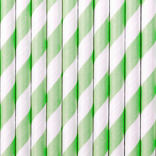Feestbazaar Papieren rietjes Fresh Mint