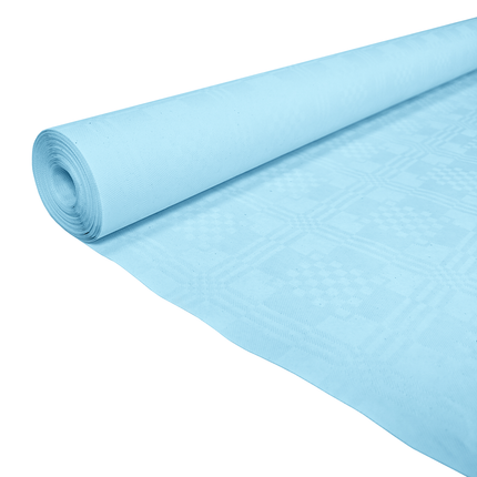 Feestbazaar Papieren Tafelkleed Baby Blue  (1,19x8m)