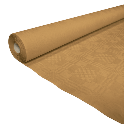 Feestbazaar Papieren Tafelkleed Goud (1,19x6m)
