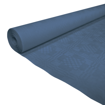 Feestbazaar Papieren Tafelkleed Marine Blauw (1,19x8m)