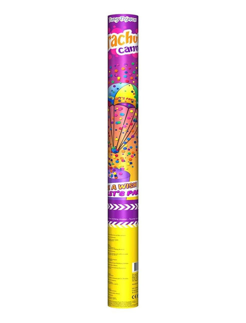 Feestbazaar Parachute confetti shooter 60 cm