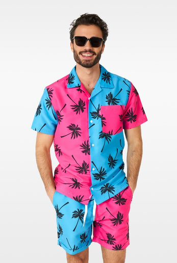 Feestbazaar Parallel Palm Summer Outfit Opposuits