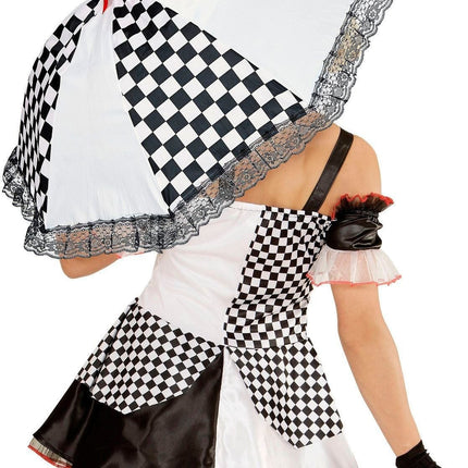 Feestbazaar Paraplu Circus Clown