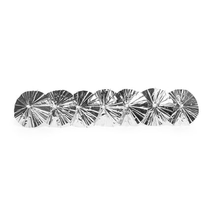 Feestbazaar Parasol Prikkers Metallic Zilver (10st)