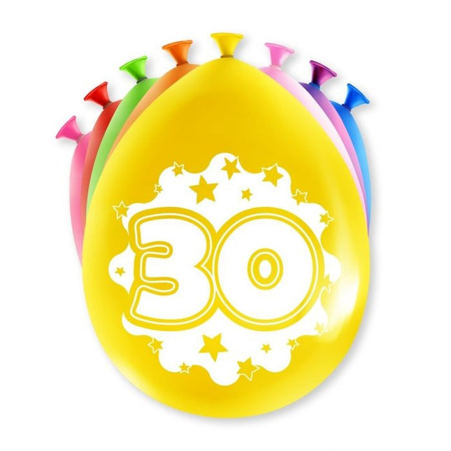 Feestbazaar Party Ballonnen - Hoera 30 jaar
