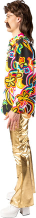 Feestbazaar Party Blouse 70's Flower Power