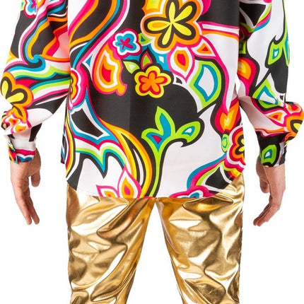 Feestbazaar Party Blouse 70's Flower Power