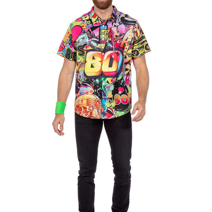 Feestbazaar Party Blouse 80's Heren