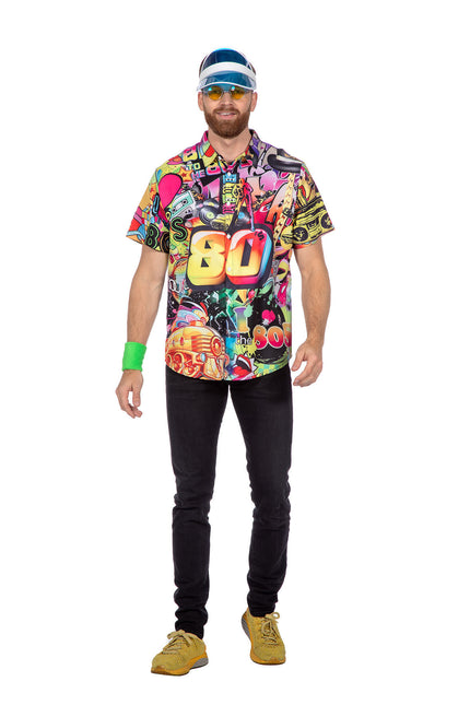 Feestbazaar Party Blouse 80's Heren
