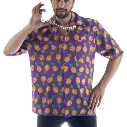 Feestbazaar Party Blouse Ananas Purple