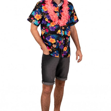 Feestbazaar Party Blouse Club Tropicana Zwart