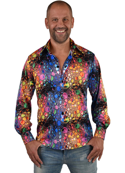 Feestbazaar Party Blouse Colour Drops Heren