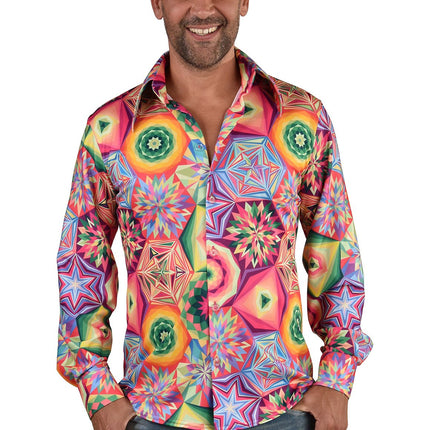 Feestbazaar Party Blouse Funky Disco Heren