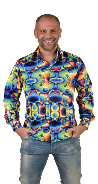 Feestbazaar Party Blouse Groovy Colours Heren