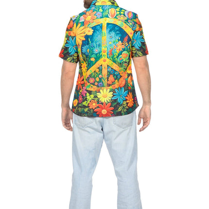 Feestbazaar Party Blouse Hippie peace en bloemen