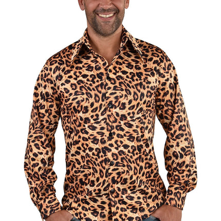 Feestbazaar Party Blouse Panter Heren