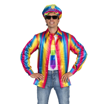 Feestbazaar Party Blouse Regenboog Rodney